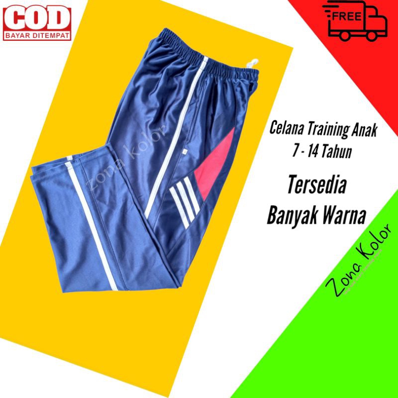 Celana Panjang | Training Anak Laki-Laki & Perempuan Usia 7–14 Tahun | Celana Olahraga Harian SD SMP