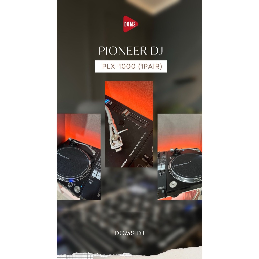 PIONEER DJ | PLX - 1000 | SECOND | DOMS DJ