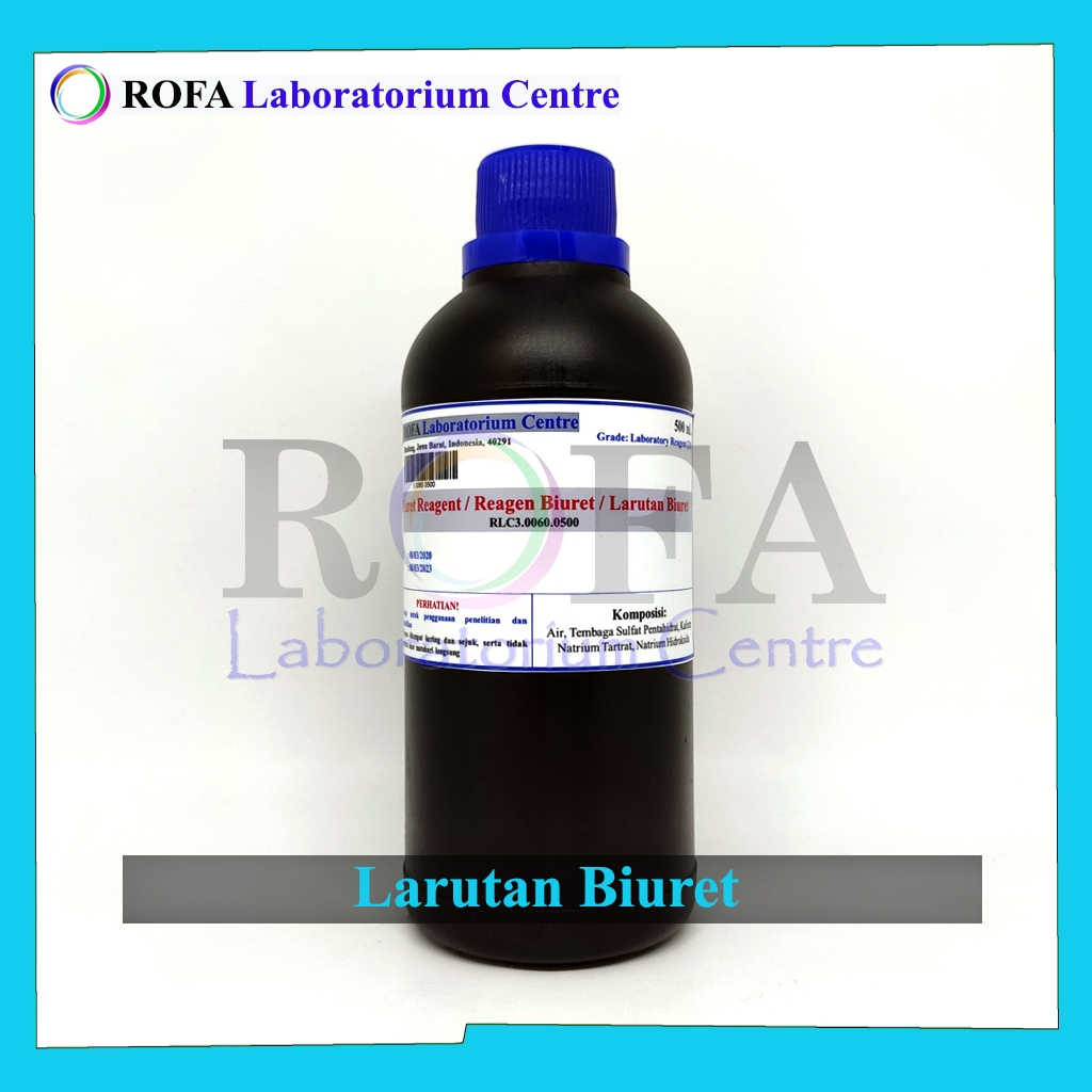 Larutan Biuret / Reagen Biuret / Biuret Reagent / Larutan Uji Protein 500 mL