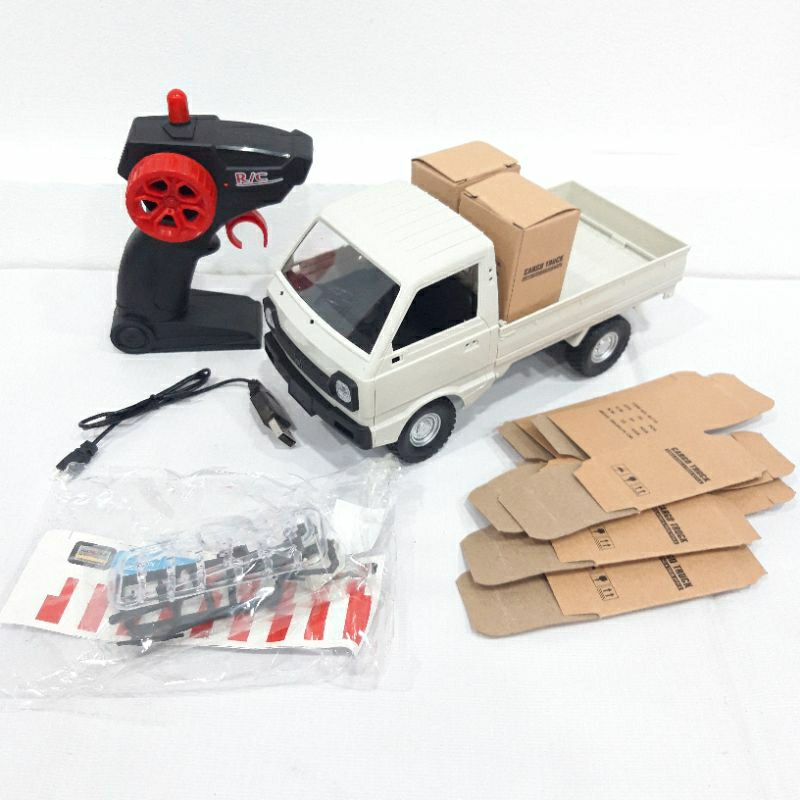 RC Remote Control Mobil Truk Kargo Pick Up Cargo Truck
