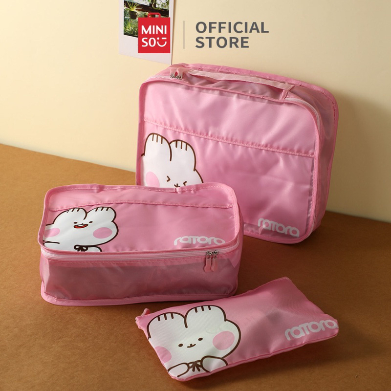Miniso New Ratora Organizer Zipper Bag
