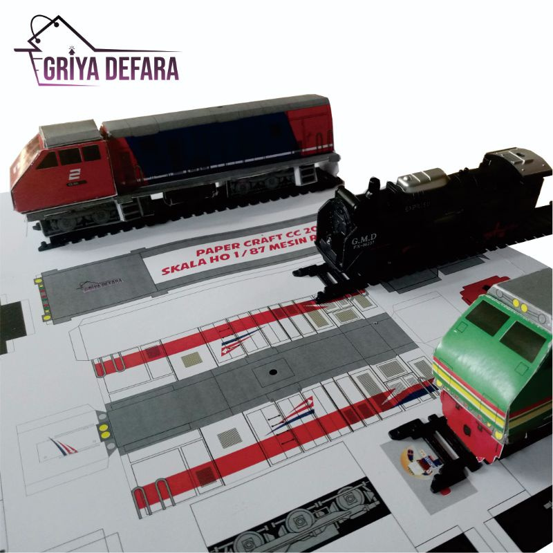 Papercraft CC 203 Skala Raiking