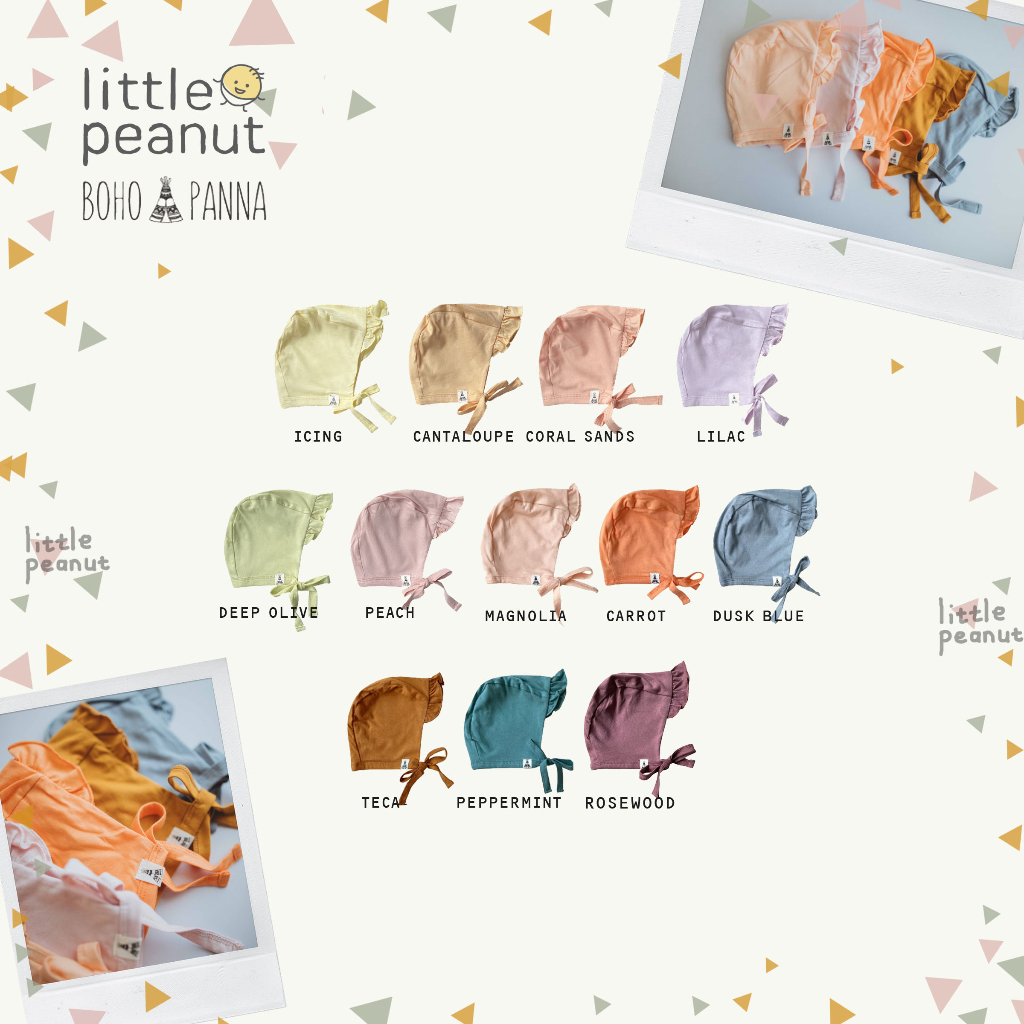 Bohopanna Bonnet/Bonet Ruffle