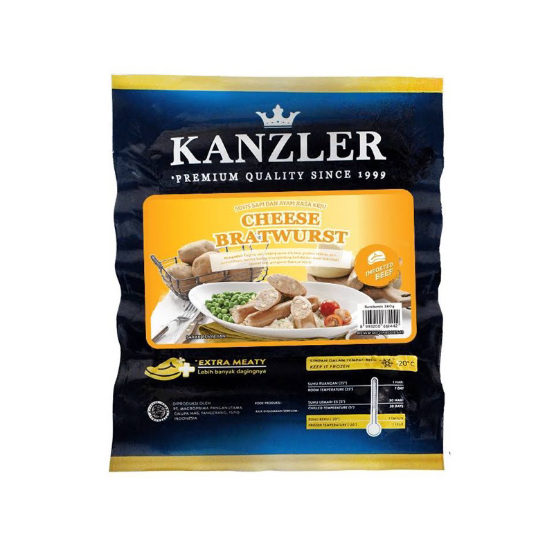 

KANZLER CHEESE BRATWURST