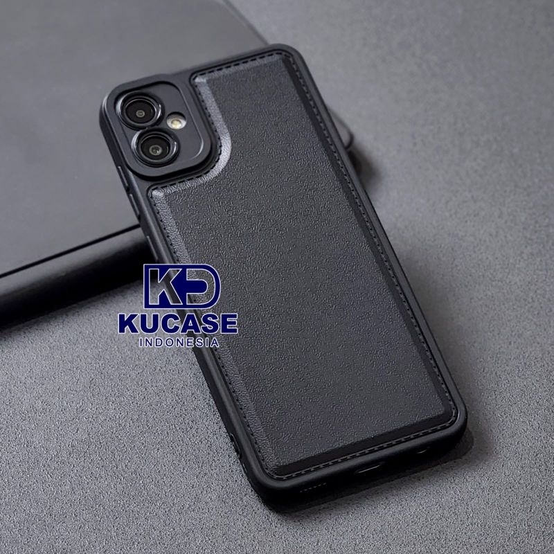 Samsung A05 Samsung A05S Case Leather Pro Black Case Samsung A05 Samsung A05S