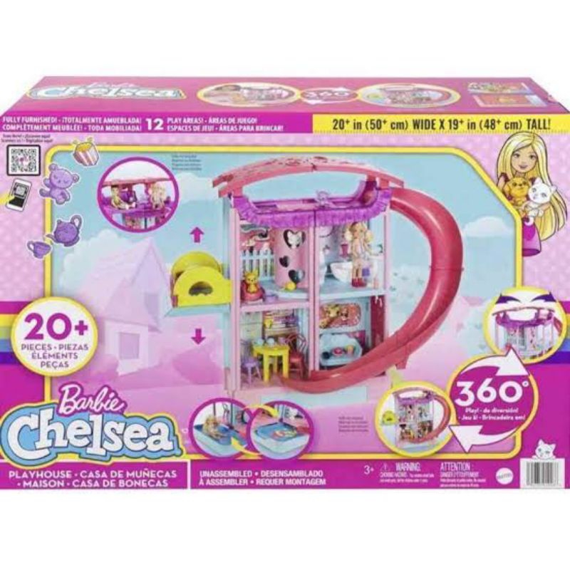 Barbie Club Chelsea Playhouse Rumah Boneka Barbie