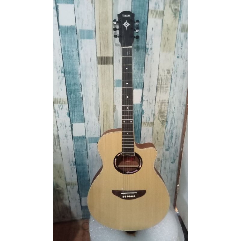 OLSHOP BANAJARMASIN - Gitar akustik elektrik Yamaha APX preamp/equaliser Yamaha digital tuner kualit