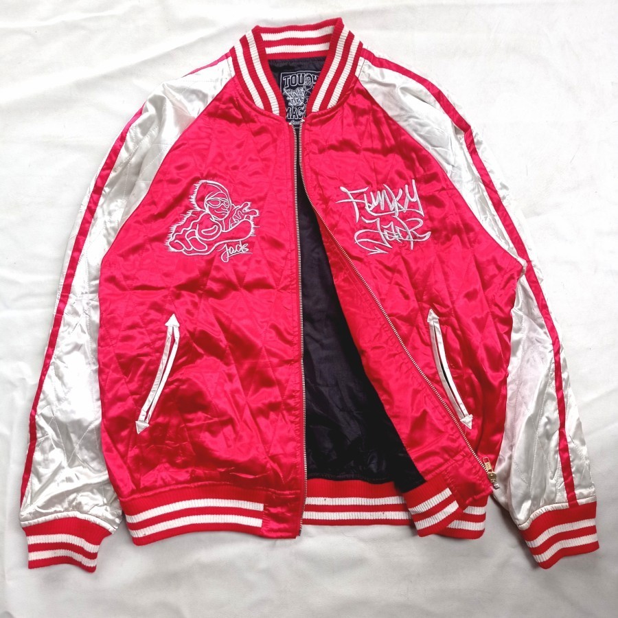 Tough Master funkyjack Japan souvenir jacket sukajan quilted hiphop