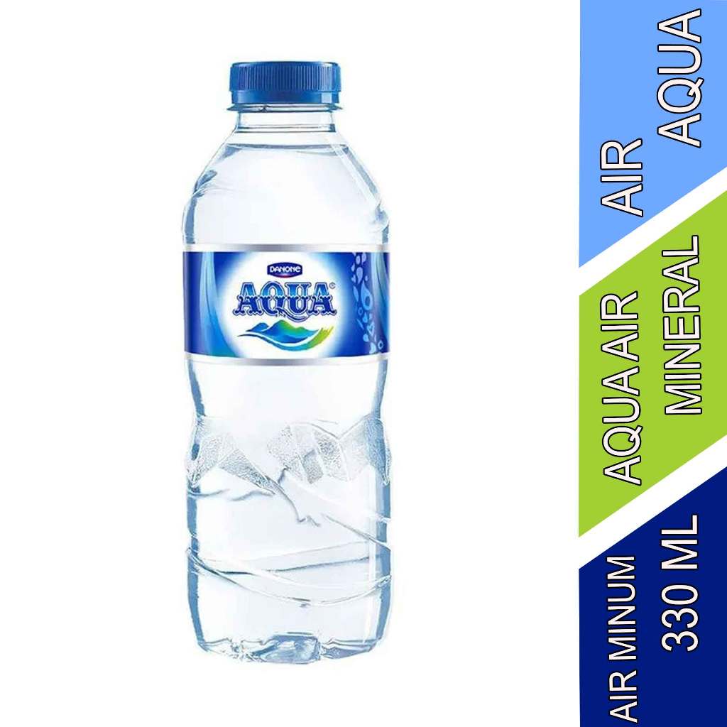 

Minuman Kemasan Botol - Aqua - Air Mineral - Air Putih - 330ml