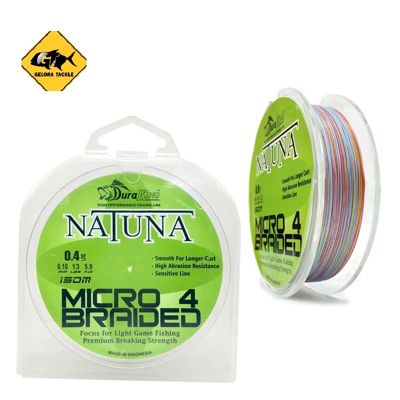 SENAR PE DURAKING NATUNA MICRO BRAID Pancing  Lure
