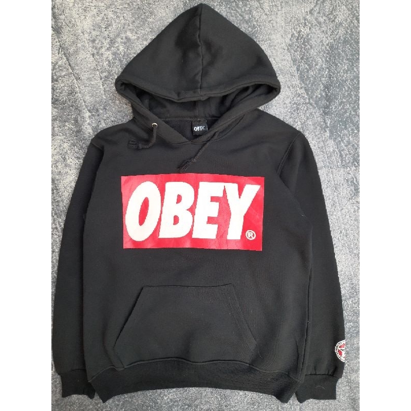 HOODIE OBEY BIG LOGO vtg.