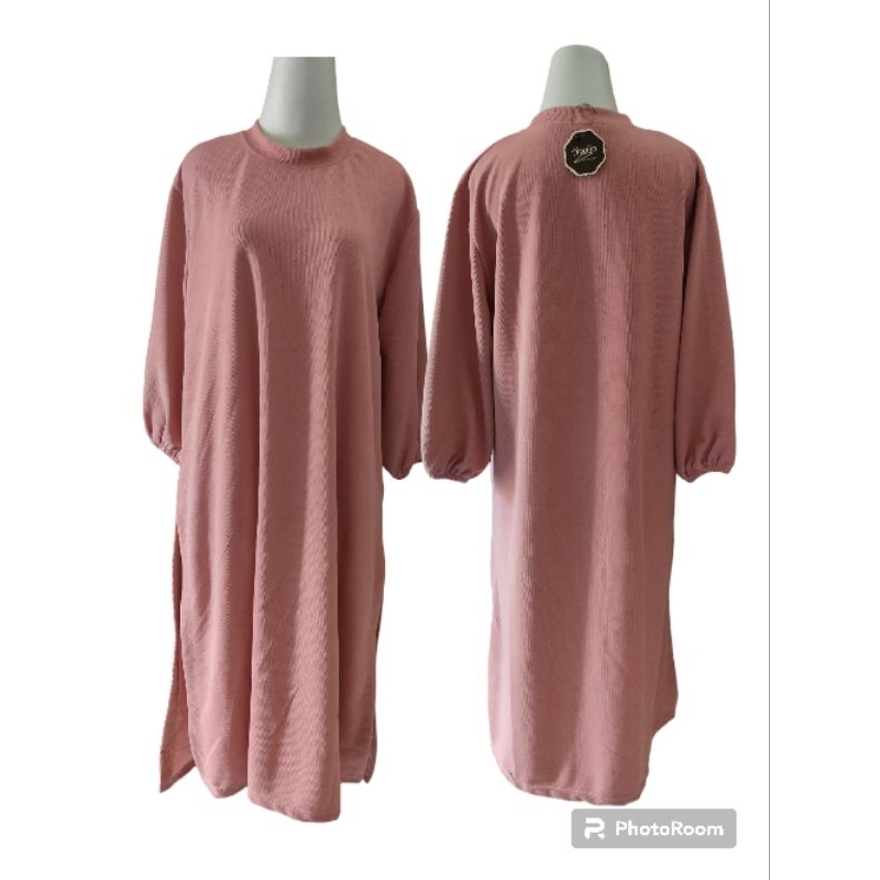 AQUILA MIDI DRESS KNIT IMPORT DUSTY