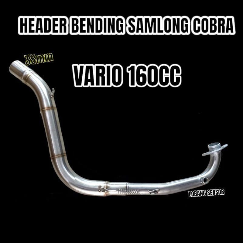 leher header samlong vario 160 inlet38 khusus vario 160