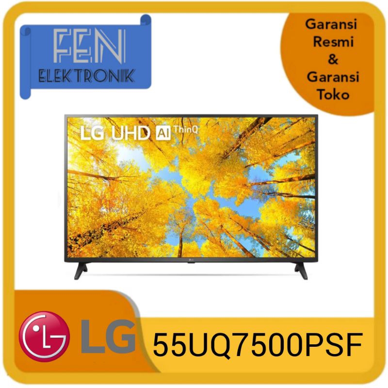 LG TV 55 INCH 55UQ7500PSF LED SMART TV 4K 55UQ7500PSF 55UQ7500 55UQ UQ7500