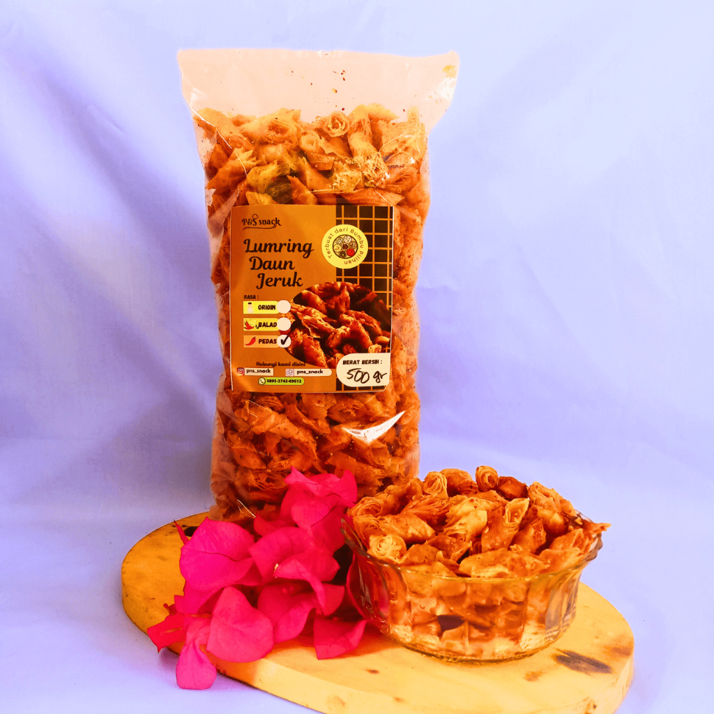 

LUMRING DAUN JERUK RASA PEDES LEGIT 500gr