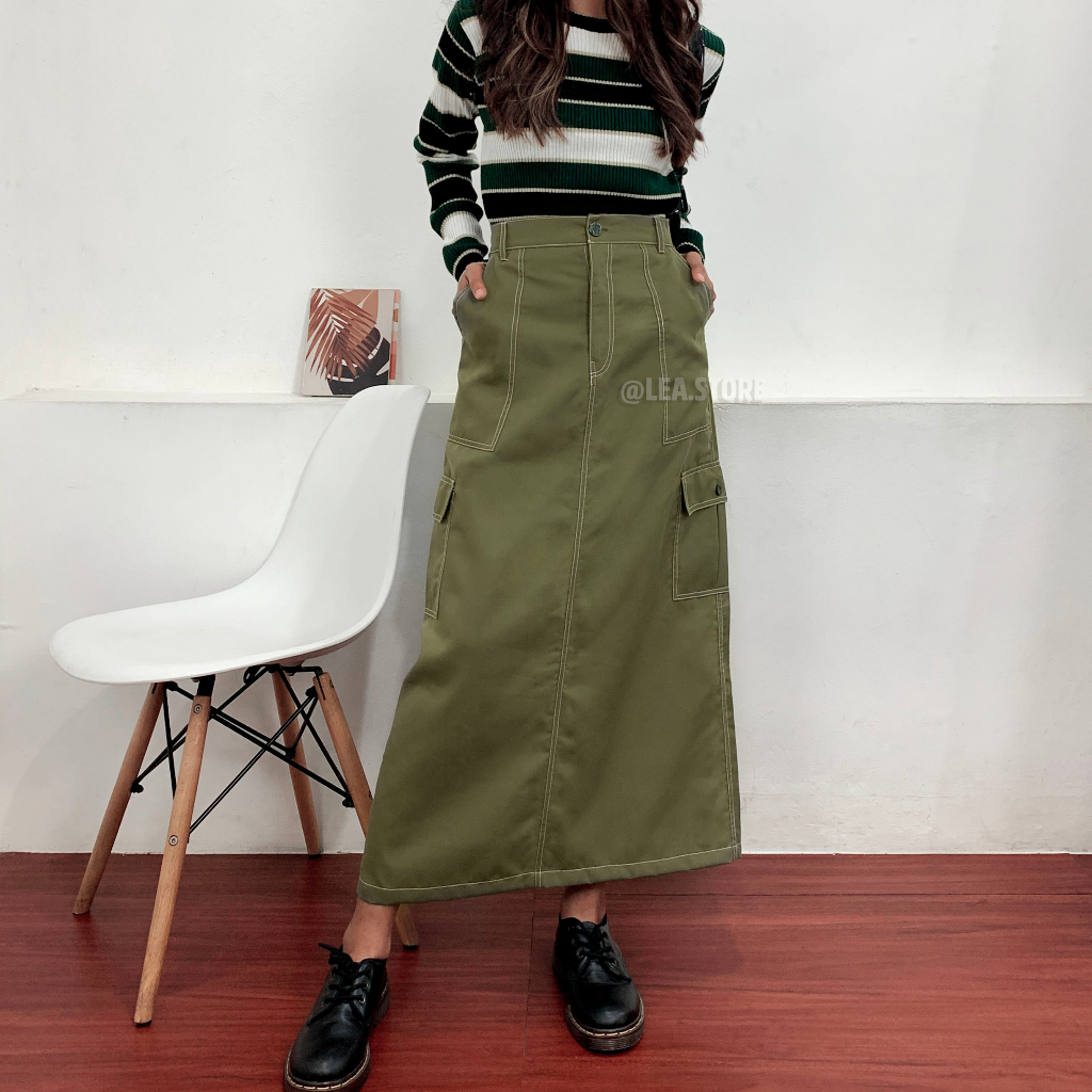 MAZIE CARGO SKIRT / ROK STREETWEAR WANITA / LEA STORE