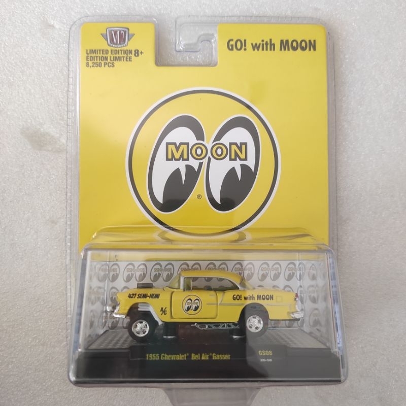 M2 MACHINES 1955 CHEVROLET BEL AIR GASSER MOONEYES