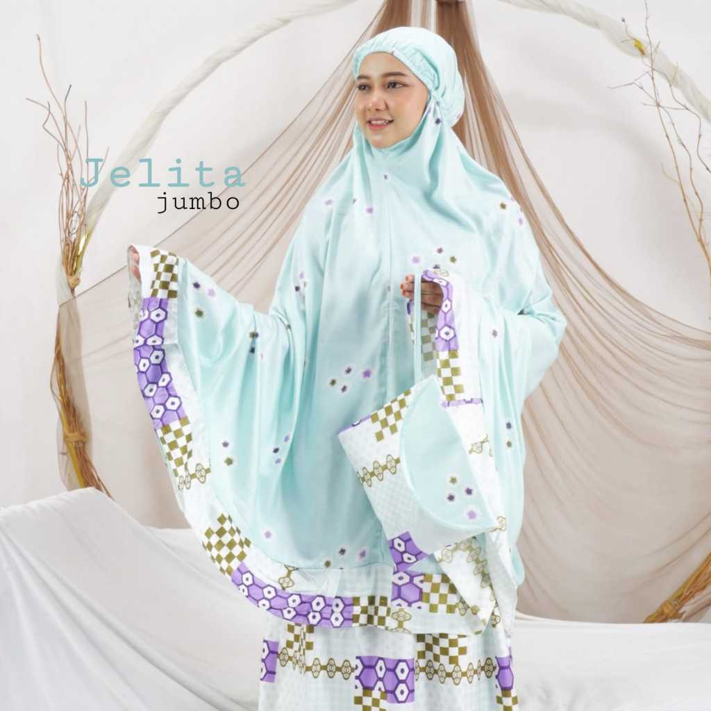 Mukena Terbaru 2023 Dewasa Jumbo Rempel Jelita