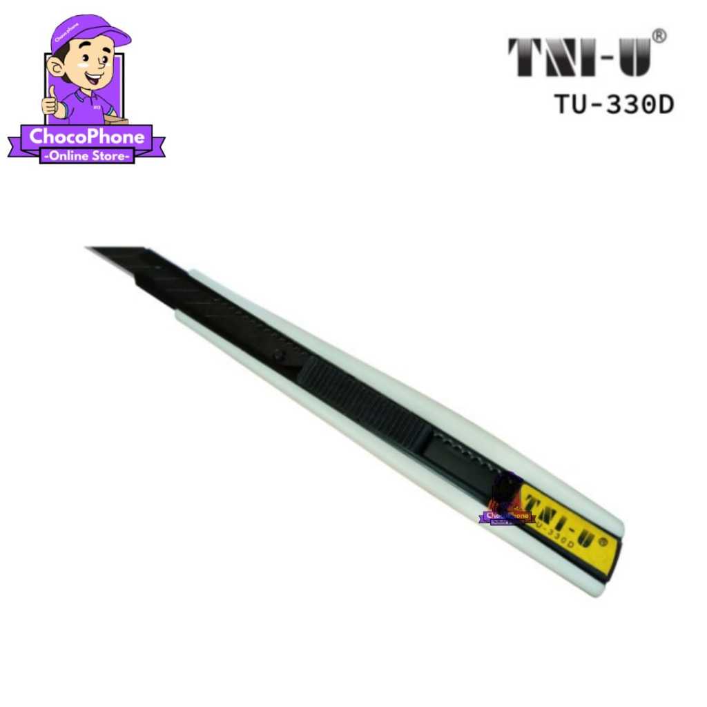 

Pisau Cutter Tni-u TU-330D Pisau Cuter Super Runcing Original