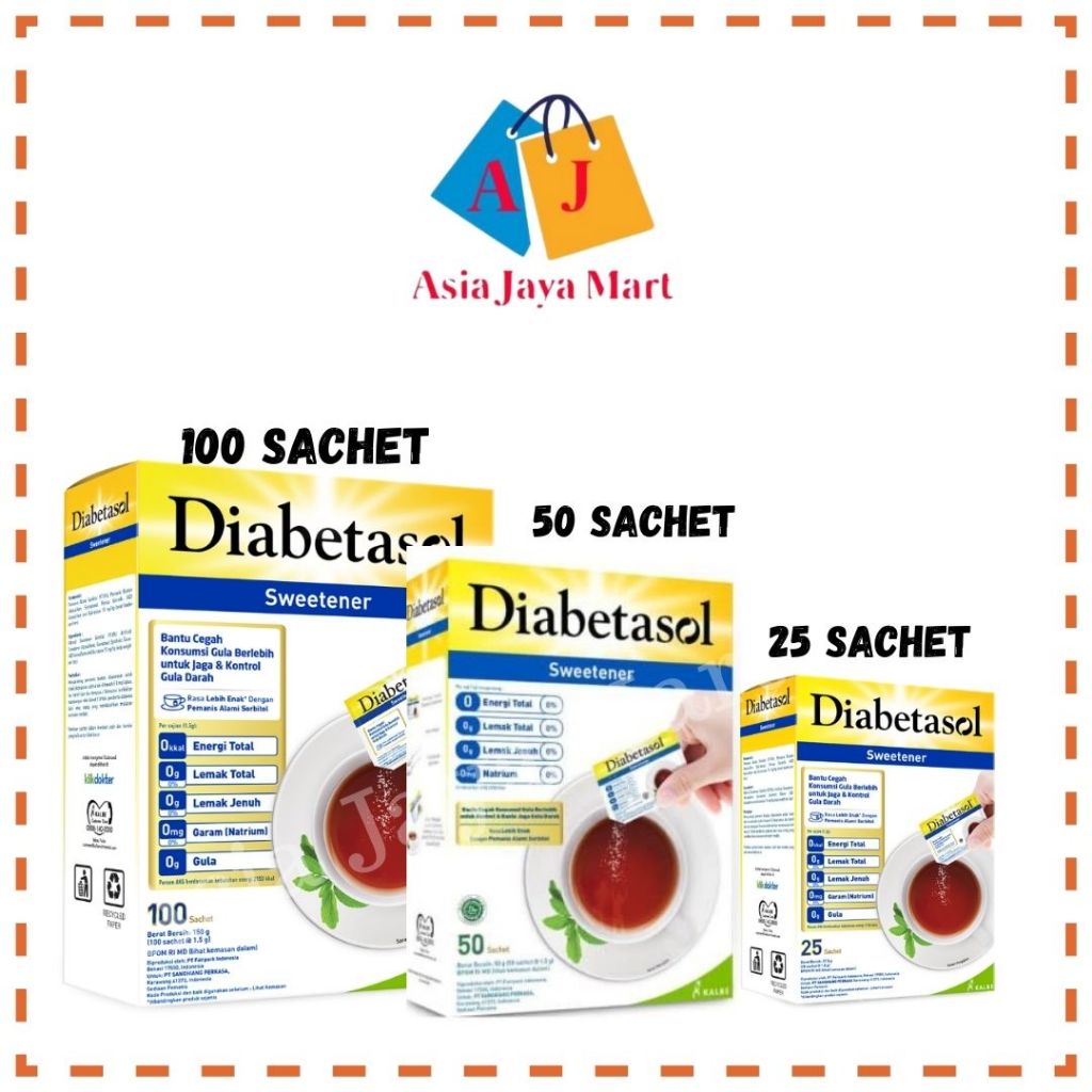 

DIABETASOL SWEETENER PENGGANTI GULA