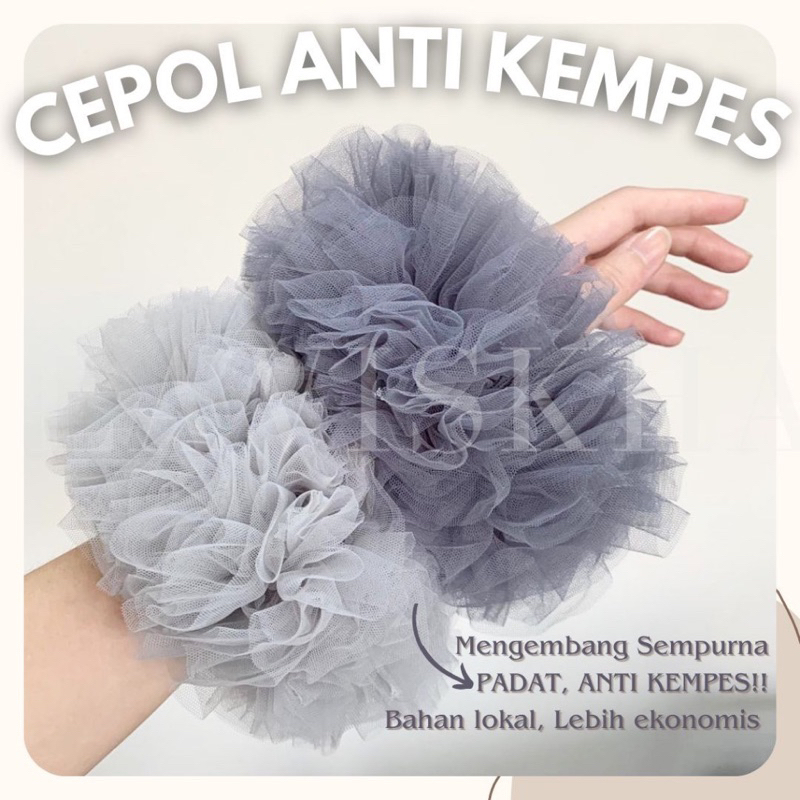 Cepol Jilbab Karet Cepol Scrunchie Terbaru