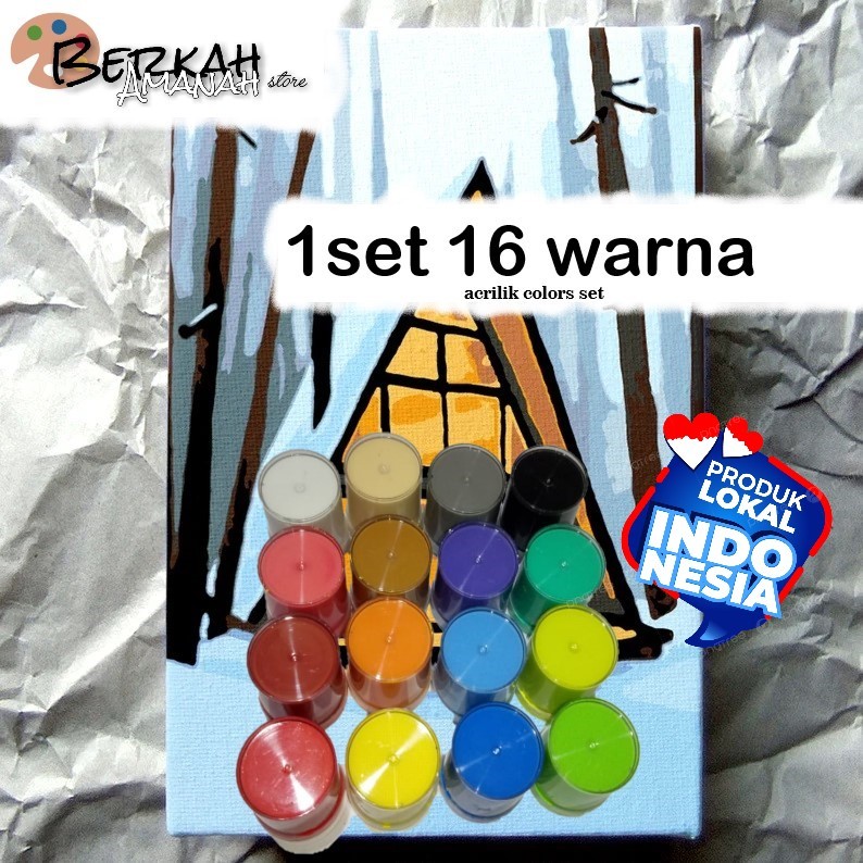 

cat lukis acrilik multymedia 1set16warna