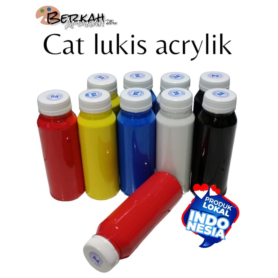 

cat lukis acrilik 250ml lebih kental