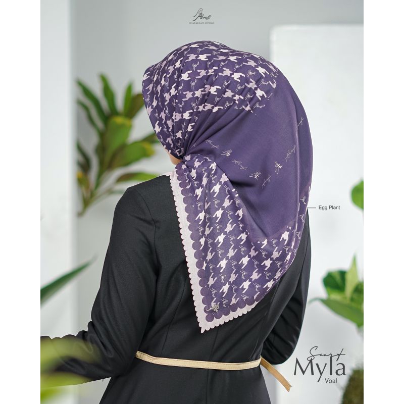 hijab arrafi segiempat myla scraff jilbab hijab segiempat arrafi kerudung segiempat arrafi hijab dai