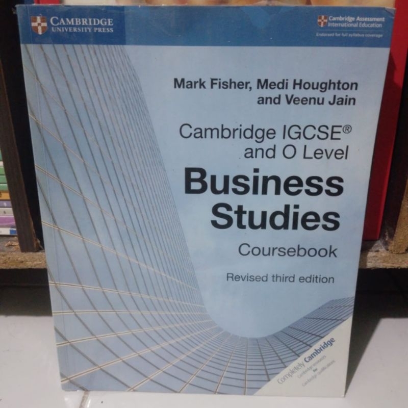 Cambridge igcse and o level Business Studies coursebook