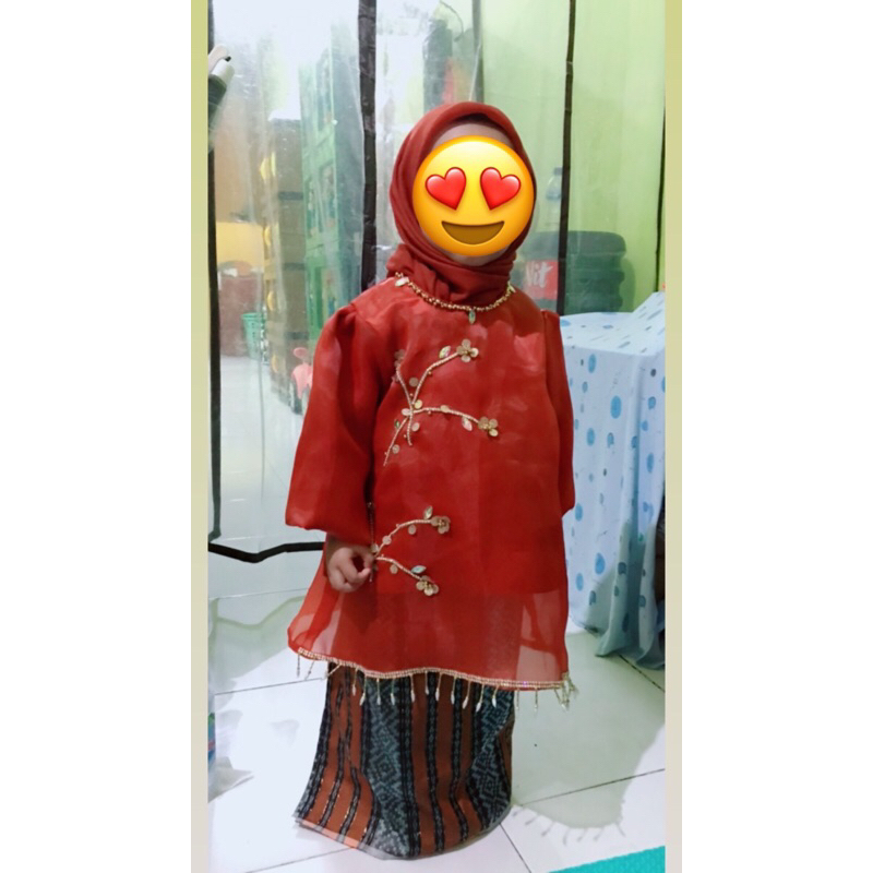 Sewa Baju Bodo Anak Modern