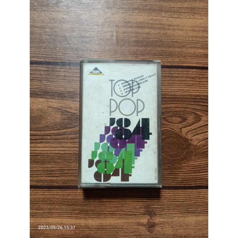 Kaset TOP POP 84( Yes, paul mc cartney, Michael jackson etc )