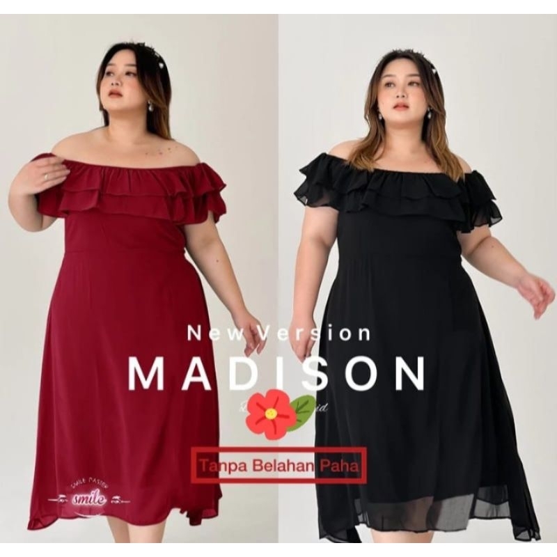 JUMBO DRESS PESTA WANITA MADISON SABRINA ARMANY BABY DOLL LD 110-140