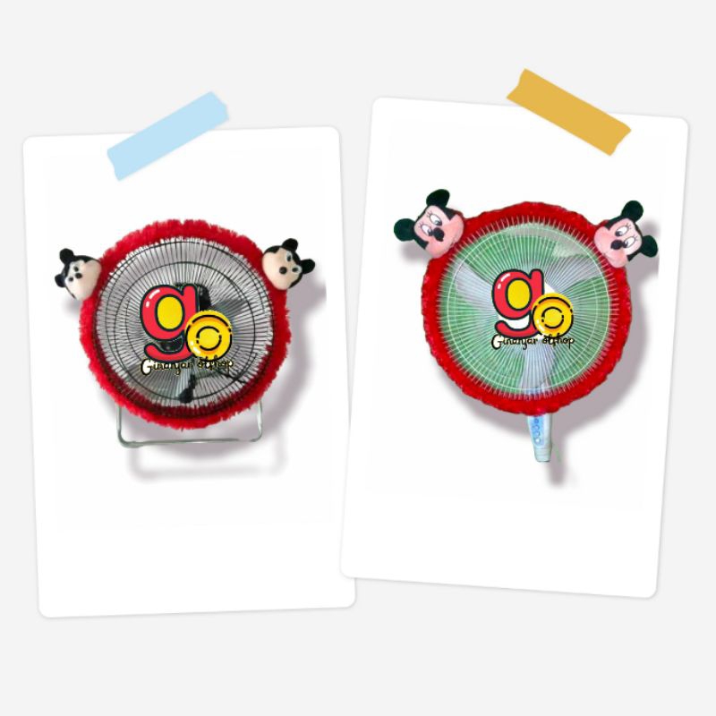 BANDO / SARUNG / COVER KIPAS ANGIN KARAKTER MICKEY MOUSE