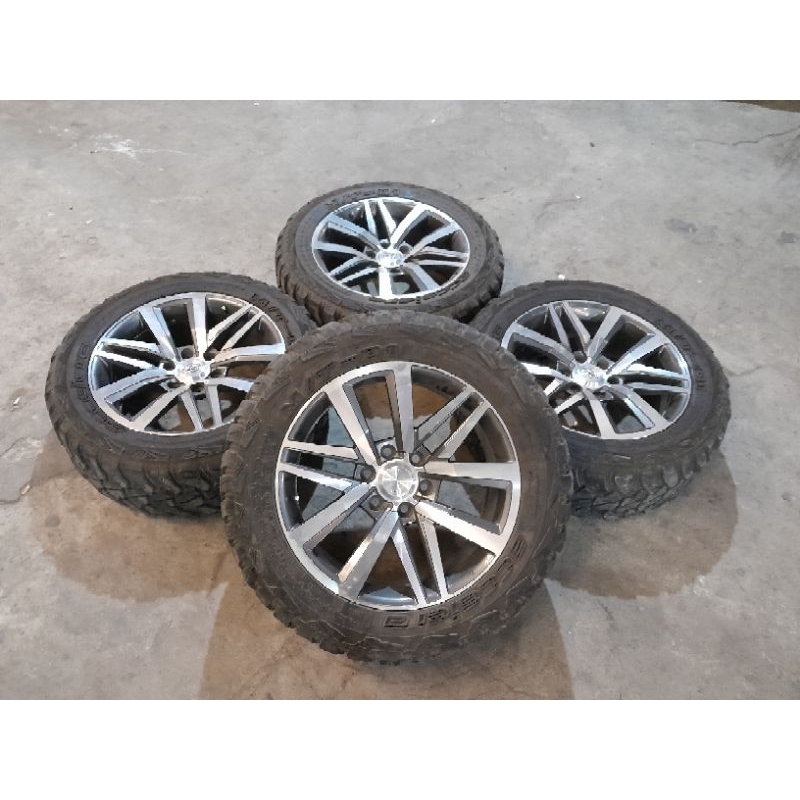 velg mobil bekas ring 20 racing HSR R20X8,5 LUBANG 6X139 ET35 PLS BAN275/55/20