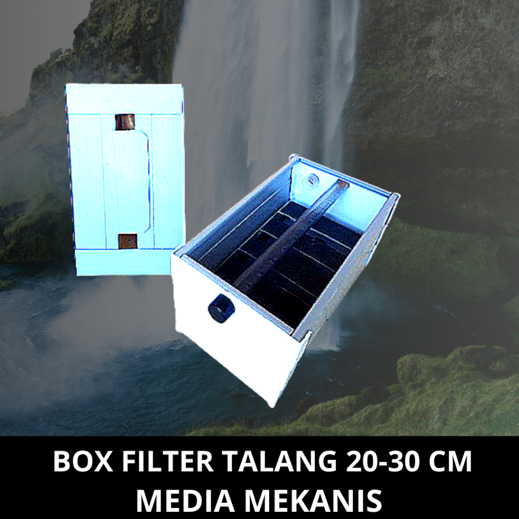 Bok Filter talang air susun termurah | box filter tingkat talang air aquarium