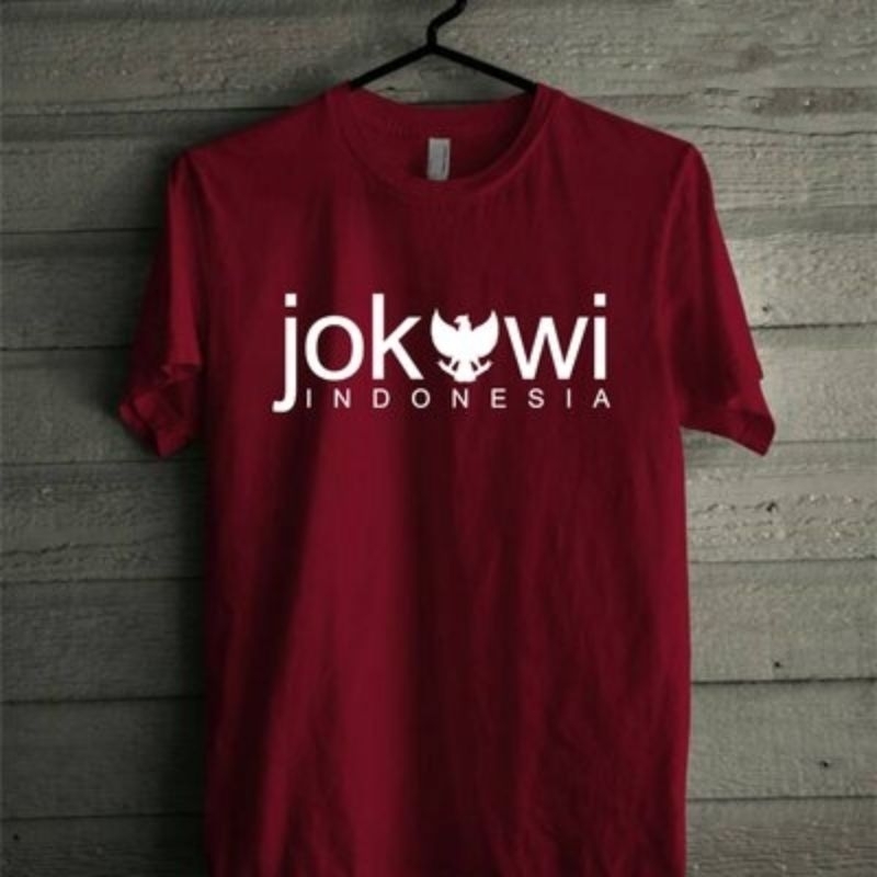 KAOS//JOKOWI INDONESIA//KAOS PRIA KEREN BISA COD