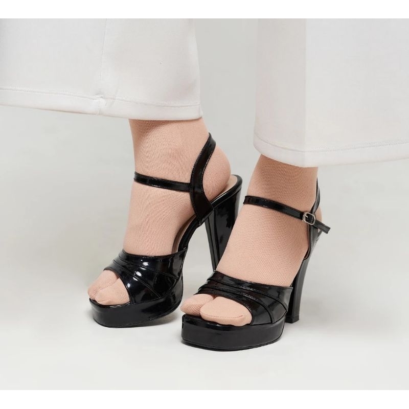 Sandal wanita dewasa terbaru hak tinggi 9cm 3 sol