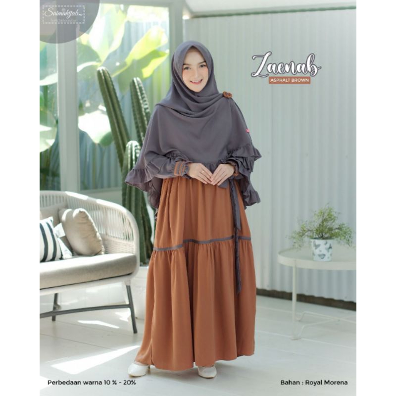 Zaenab Set by Saima Hijab