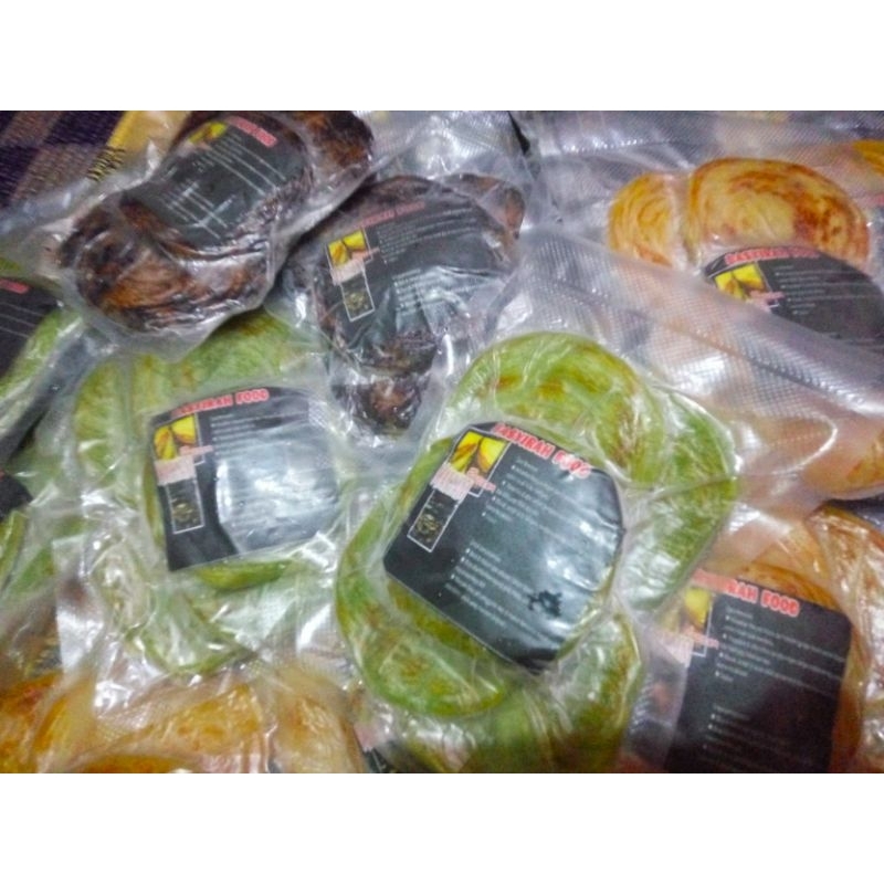 

Roti Maryam FROZEN dengan 3 Varian(Original, Coklat, Pandan)