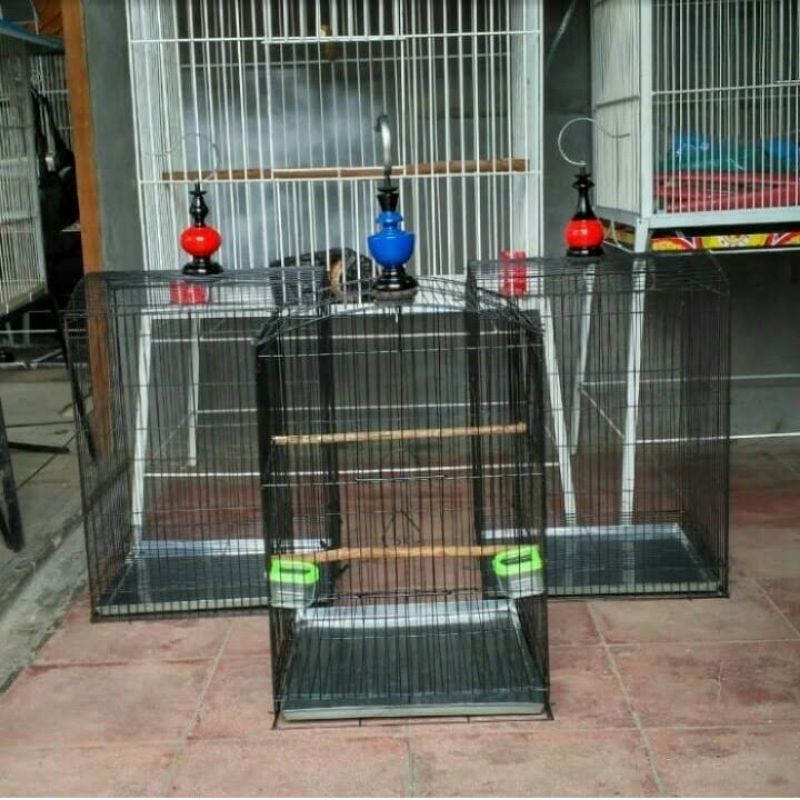 KANDANG SANGKAR BESI KOTAK LIPAT UK NO 2