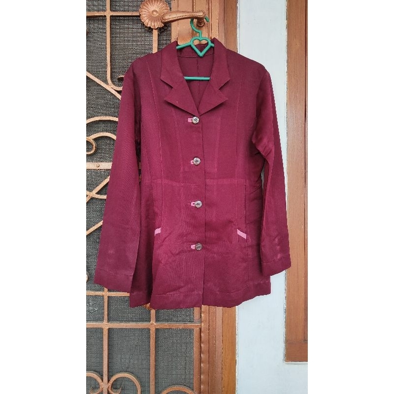 setelan seragam kerja preloved