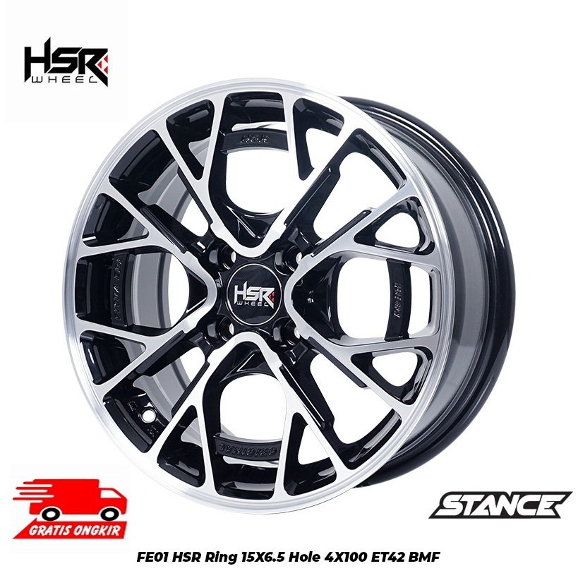 VELG MOBIL TOYOTA YARIS, AGYA, CALYA, BRIO, FE01 HSR R15X65 H8X100-114,3