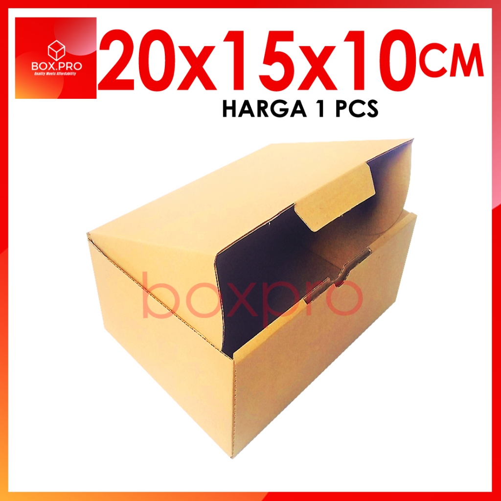 

Kardus Dus box uk 20x15x10 cm (ECER) Die Cut Kotak Packing Baju Makanan hampers,snackbox dll