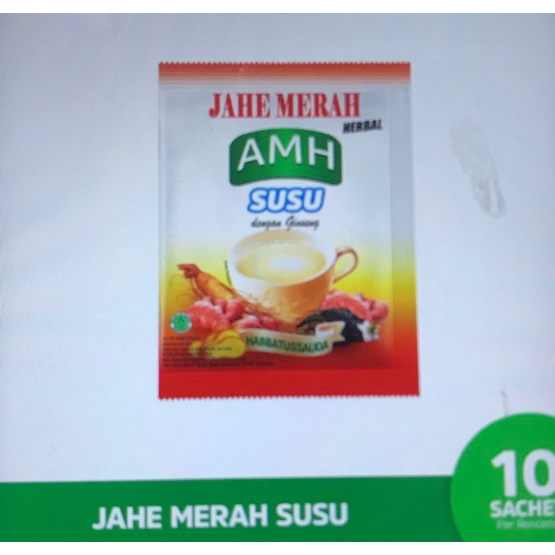 

AMH Jahe Merah Susu renceng