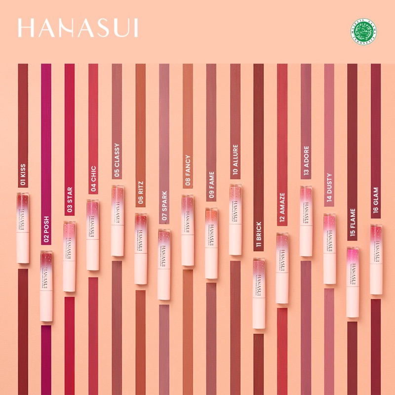 HANASUI MATTEDORABLE LIPCREAM MATTE / HANASUI LIPCREAM