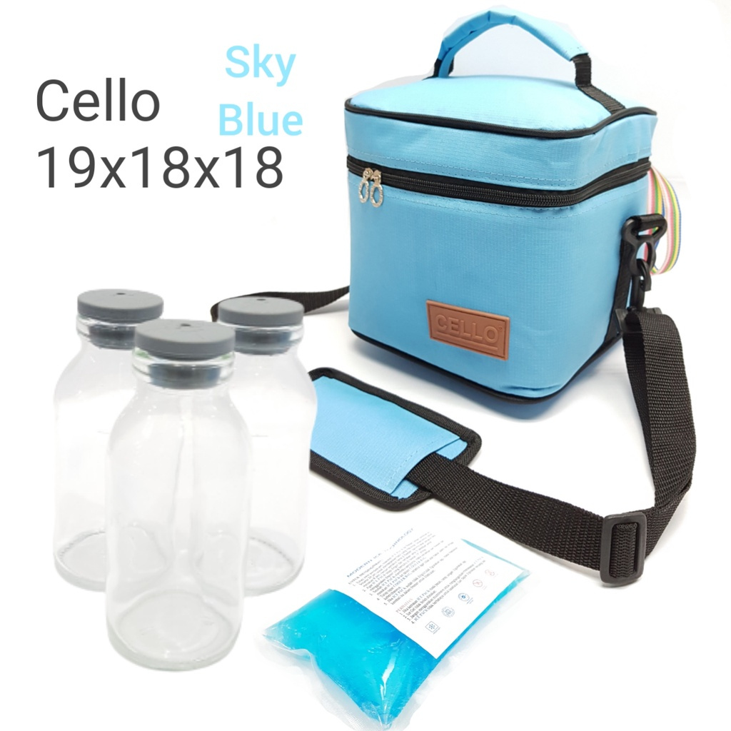 Tas Asi Murah Cooler Bag Murah Cello Free 6 Ice Gel CELLO  / COOLER BAG TAS ASI