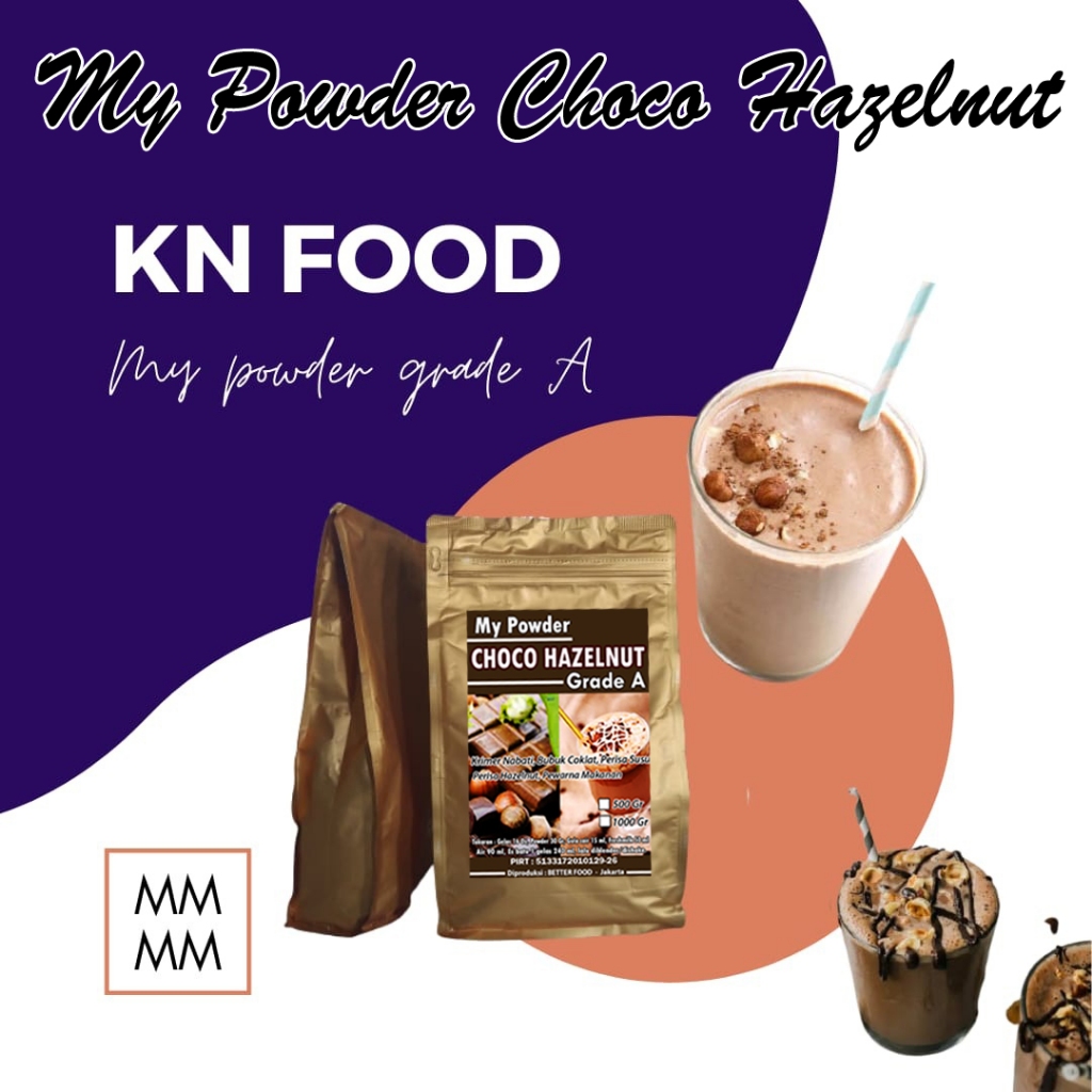 

MY POWDER GRADE A CHOCO HAZELNUT 1 KG.
