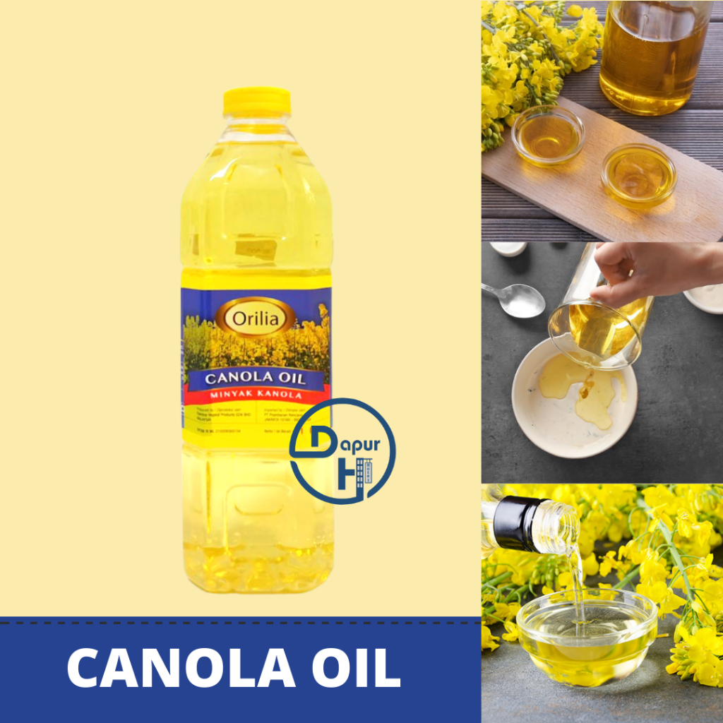 

ORILIA Canola Oil Minyak Goreng Bunga Kanola 1 L │ Import--