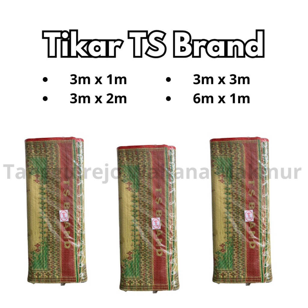 TIKAR PLASTIK TS BRAND, TIKAR RENDA,TIKAR ANYAM