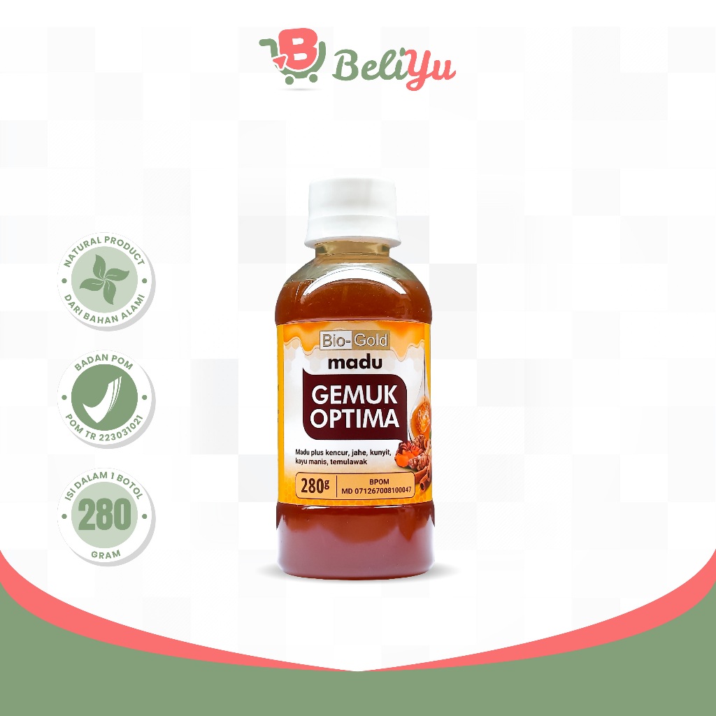 

Madu Penggemuk Badan Dewasa - Bio Gold - Gemuk Optima Badan Menggemukan BPOM